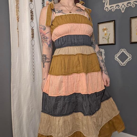 Vintage Anthropologie Let Me Be Dress - Picture 1 of 8